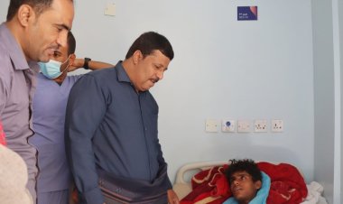 قيادة انتقالي شبوة تطمئن على صحة الجنديين جلعوم وبن عبدالعزيز