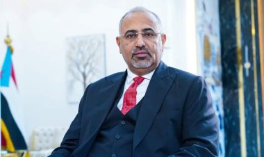 الرئيس القائد عيدروس الزُبيدي في مقابلة مع "الغارديان" البريطانية: على الغرب أن يقبل بالواقع الجديد الموجود على الأرض