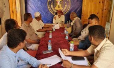 انتقالي سيئون يعقد اجتماعه الدوري لشهر يونيو ويناقش الوضع العام في المديرية