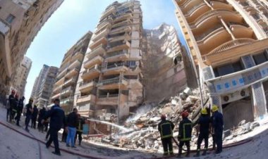 تحقيق عاجل في حادث انهيار عقار الإسكندرية