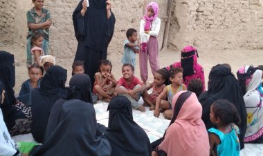 جمعية الوفاء الاجتماعية التنموية بمنطقة مسيمير أبين تقيم حلقة نقاشية حول أضرار المخدرات