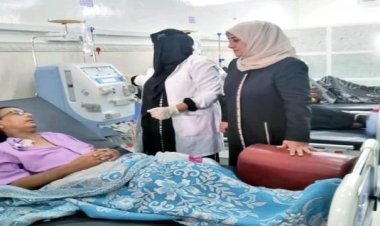مدير عام مستشفى الصداقة يطلع على سير العمل في مركز الغسيل الكلوي