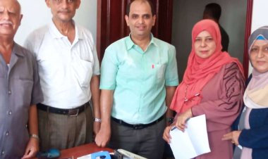 مراسيم استلام وتسليم بين مدير مكتب الصحة الخلف والسلف بخورمكسر