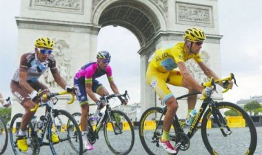 استئناف المرحلة 14 من سباق فرنسا للدراجات