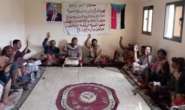 القيادة المحلية لانتقالي حطيب بشبوة تنتخب ممثلها للجمعية الوطنية