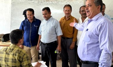 كلية صبر للعلوم والتربية بجامعة لحج تدشن امتحانات الفصل الثاني من العام الجامعي ٢٠٢٢/ ٢٠٢٣م.