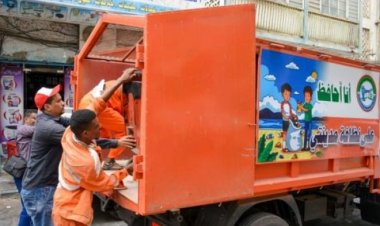 10 سيارات لجمع المخلفات مباشرة من محال وأسواق صيرة
