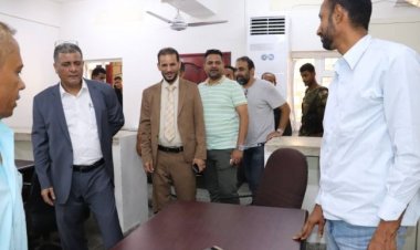 وكيل وزارة العدل يتفقد سير أعمال التأهيل في محكمة استئناف عدن