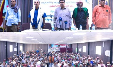 قبائل سيبان تعبر عن رفضها لتفريخ المكونات وتمسكها بمؤتمر حضرموت الجامع.