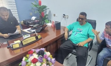 الجاوي يتسلم تقرير لجنة مراقبة مستوى المياه في المعلا