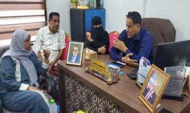 وفد المجلس التنسيقي الأعلى لمنظمات المجتمع المدني بأبين يزور مقر المجلس التنسيقي في حضرموت