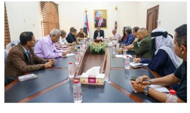 رئيس هيئة الإعلام الجنوبي يلتقي عددا من القيادات والكوادر الإعلامية