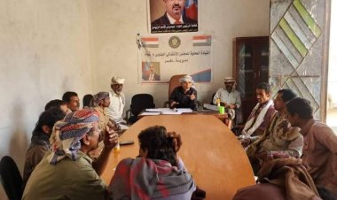 خلال اجتماعها الدوري.. الهيئة التنفيذية للمجلس الانتقالي بمديرية دهر بشبوة تناقش الهيكلة الجديدة للمجلس.