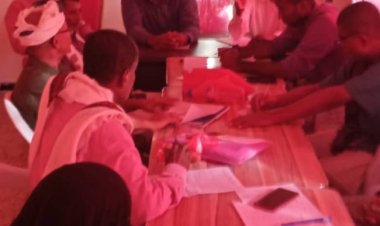 مدير عام مكتب الشؤون الاجتماعية والعمل يلتقي باللجان التحضيرية لتحالف منظمات المجتمع المدني لمنطقة الحصن بأبين