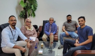 الوكيل الشبحي يلتقي بمنسق برنامج صحة الشباب اليافعين في صندوق السكان للامم المتحدة