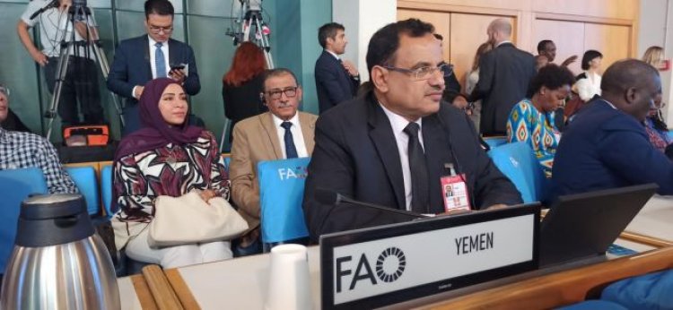 الوزير السقطري يدلي بصوته في انتخاب المدير العام لمنظمة الأمم المتحدة للأغذية والزراعة (الفاو)