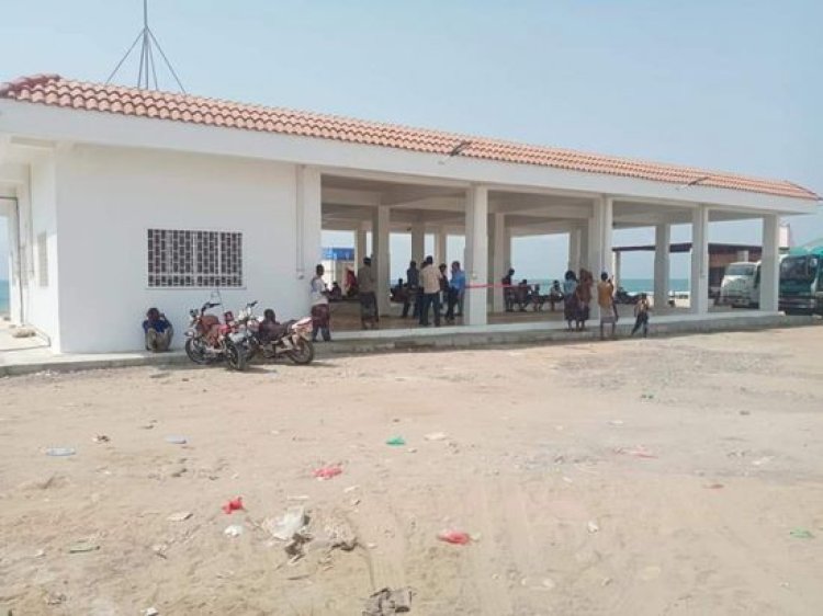 افتتاح مركز الإنزال السمكي في محافظة أبين