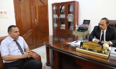 محافظ حضرموت يبحث تحضيرات تدشين العام الدراسي الجديد بمعاهد التعليم الفني والتدريب المهني