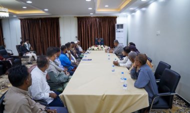 البحسني ينوّه بأهمية الحركة الشبابية والرياضية وضرورة تنشيطها على مستوى المحافظات المحررة بشكل أكبر