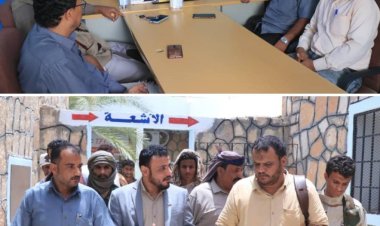 رئيس تنفيذية انتقالي شبوة يزور مستشفى عزان