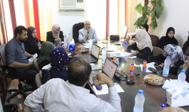 الوكيل الشبحي يترأس اجتماعاً موسعاً لجميع المنظمات الدولية والمؤسسات المحلية شركاء الصحة في قطاع السكان بوزارة الصحة.