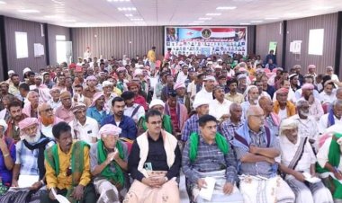 لقاء تشاوري حاشد لقبائل نوّح يعبر عن رفضها لتفريخ المكونات وتمسكها بمؤتمر حضرموت الجامع