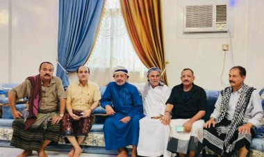 البكري يلتقي قائد الهبة الحضرمية وعدد من القيادات الجنوبية بلحج