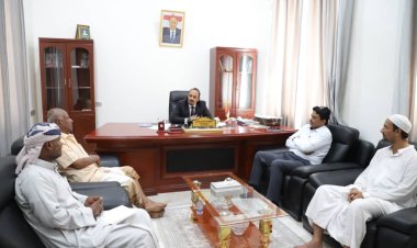 محافظ حضرموت : لن نفرّط في شبر واحد من اراضي الدولة ومصالحها العامة : سنُنشأ مستشفى عام متكامل بمساحة معسكر الثورة وسندرس مشروعًا حيويًا بموقع الحامية بديس المكلا.