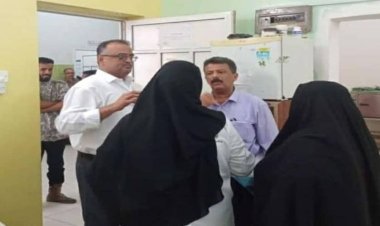 مدير التواهي يتفقد المخيم الطبي بالمجمع الصحي في القلوعة