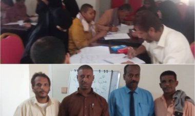 مدير مكتب الشؤون الاجتماعية يدشن دورة تدريبية في كتابة الخبر الصحفي لدوائر منظمات المجتمع المحلية ومراكز المجلس الانتقالي في محافظة أبين.