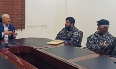 وزير المياه والبيئة يشيد بجهود قوات حرس المنشآت الحكومية