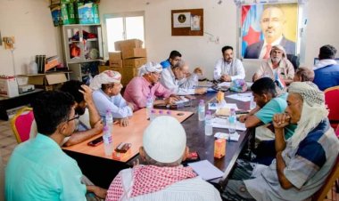 تنفيذية إنتقالي غيل باوزير تعقد اجتماعها الدوري وتناقش عملية التوسعة في القيادة المحلية للمجلس 