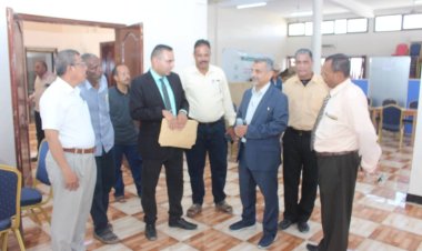 وكيل حضرموت للشؤون المالية والإدارية يدشن الاختبارات الوزارية للمعاهد التقنية والمهنية للعام الدراسي 2022/ 2023م.