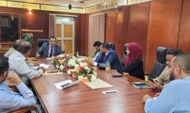 وزير الزراعة والري والثروة السمكية يلتقي القائم بأعمال رئيس مجلس الاداره الرئيس التنفيذي لكاك بنك