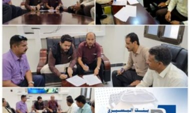 جامعة شبوة توقع إتفاقية صرف مرتبات موظفيها مع بنك البسيري