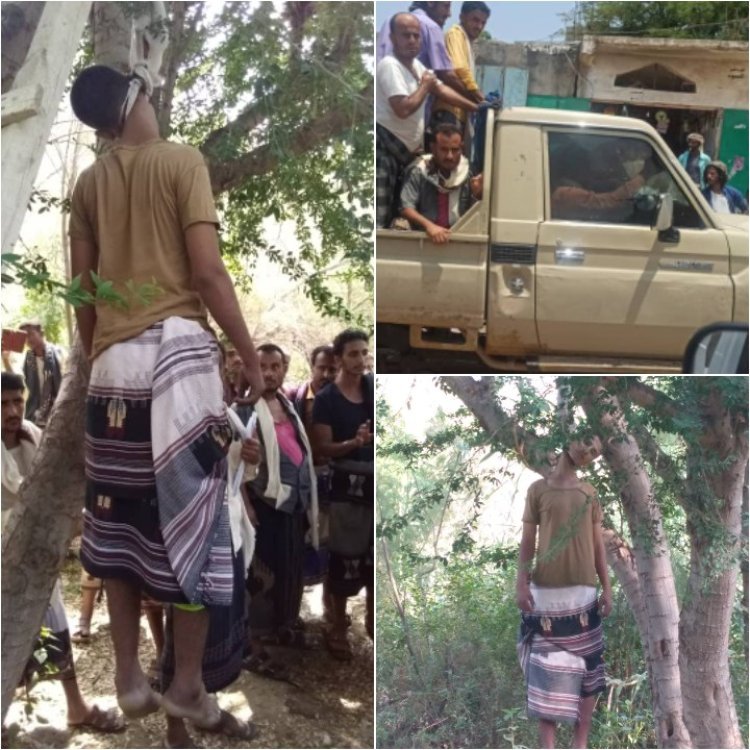 الحزام الأمني يعثر على جثة شاب بالمسيمير ويلقي القبض على أحد المشتبهين بالجريمة.