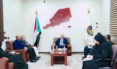 الكثيري يطّلع على أنشطة نقابة الصحفيين الجنوبيين وخططها المستقبلية