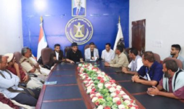 رئيس انتقالي شبوة والكريحي يلتقيان رؤوساء أندية المحافظة المشاركة في بطولة كأس شبوة للأندية 2023م