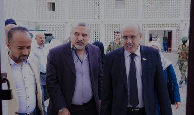 رئيس الجمعية الوطنية يتفقد سير العمل بالجهاز المركزي للإحصاء