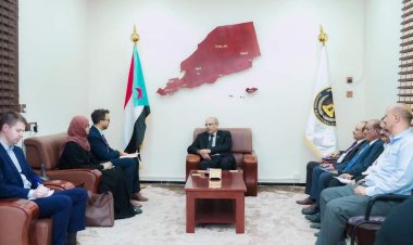 رئيس الجمعية الوطنية يناقش مع مدير مكتب المبعوث الأممي مستجدات العملية السياسية وجهود إحلال السلام