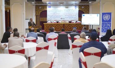 وكيل المحافظة يدشن الورشة الختامية لمشروع تعزيز المرونة المؤسسية والاقتصادية باليمن.