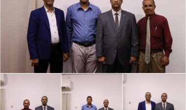 اللجنة التحكيمية تؤدي مراسيم حلف اليمين امام الوزير الزعوري