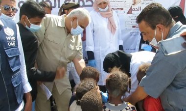 اختتام حملة التحصين ضد الحصبة بمحافظة الضالع.