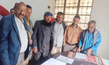 قانونية وسياسية انتقالي لحج تطلعان على جهود اللجان المحلية المجتمعية بانتقالي لبعوس يافع.