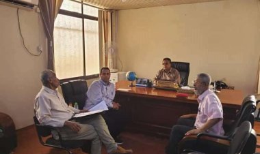 رئيس هيئة مصائد خليج عدن يلتقي وكيل الهيئة العامة لحماية البيئة