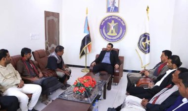 رئيس انتقالي شبوة يلتقي السلطة المحلية بمديرية الطلح لمناقشة أوضاع المديرية.