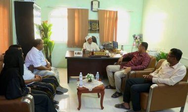 قيادة المجلس التنسيقي لمنظمات المجتمع المدني تزور مؤسسة حضرموت للتوحد