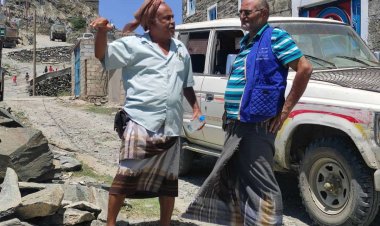 مشرف الصندوق الاجتماعي ورئيس انتقالي رصد يتفقدان النزول الميداني لفرق الصندوق بالمديرية