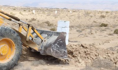 إزالة استحداثات بمصالح عامة بمديرية غيل باوزير