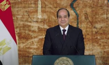 السيسي: نعمل على التوصل لوقف إطلاق النار في غزة